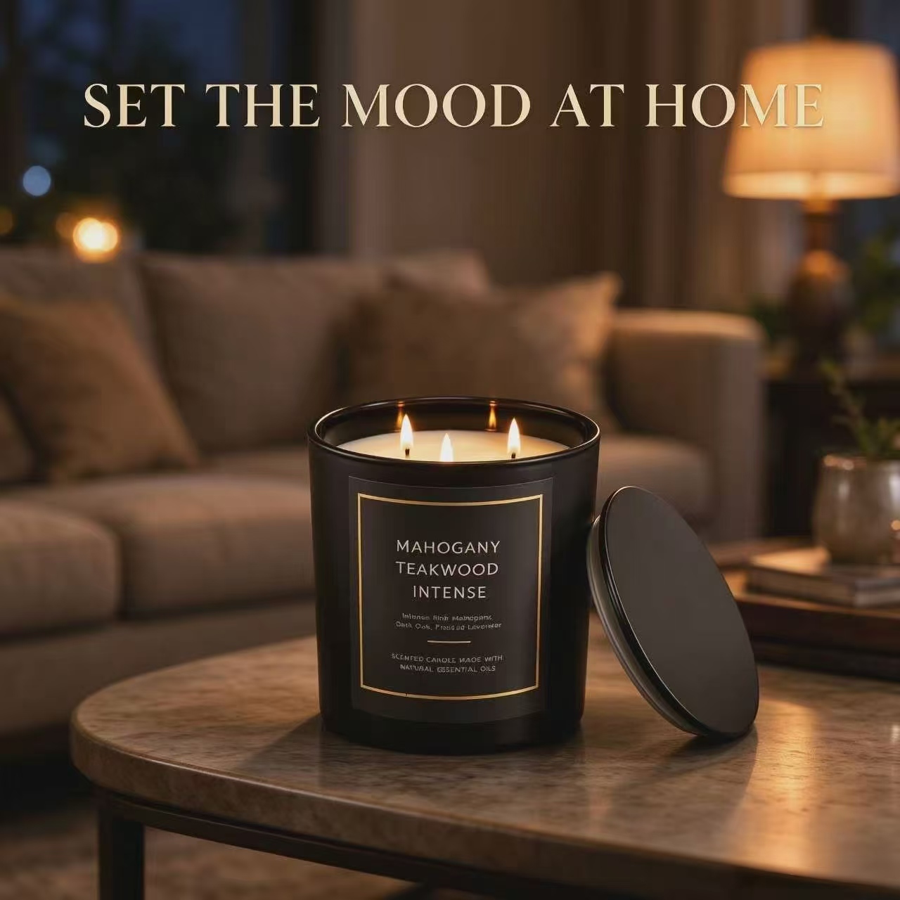 Home Fragrance Usa - Geurkaarsen, romantische luchtverfrisser, frisse huisgeur, langdurige