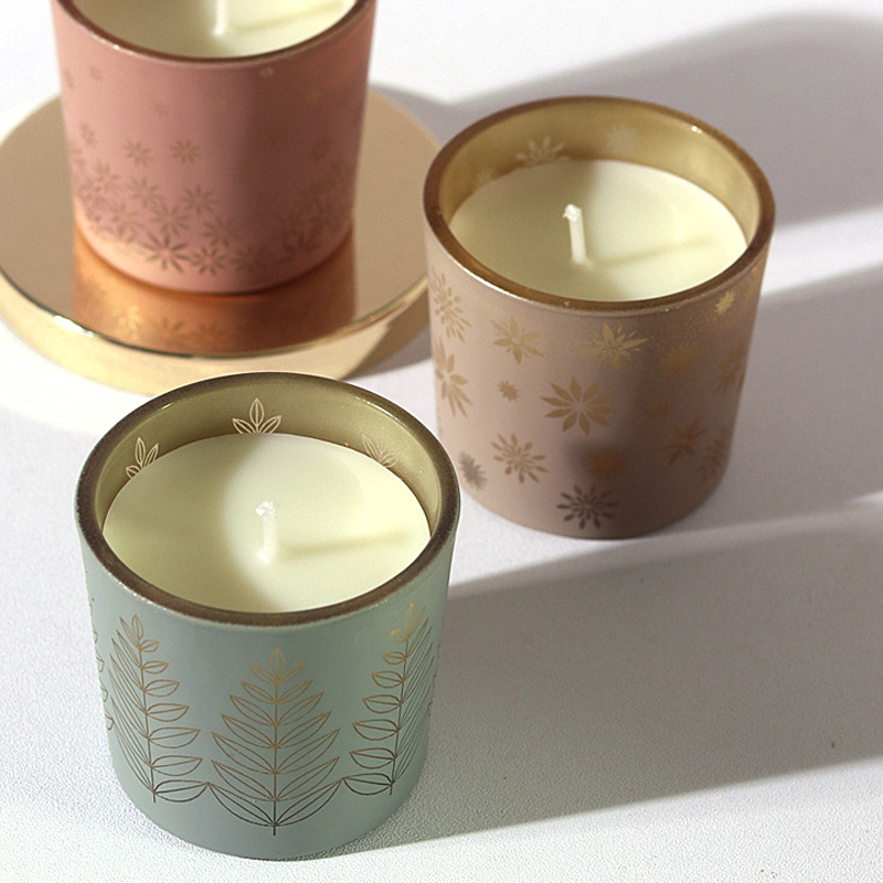 Home Fragrance Usa - Kleurrijke keramische kaarsen creatieve huisgeur gesneden