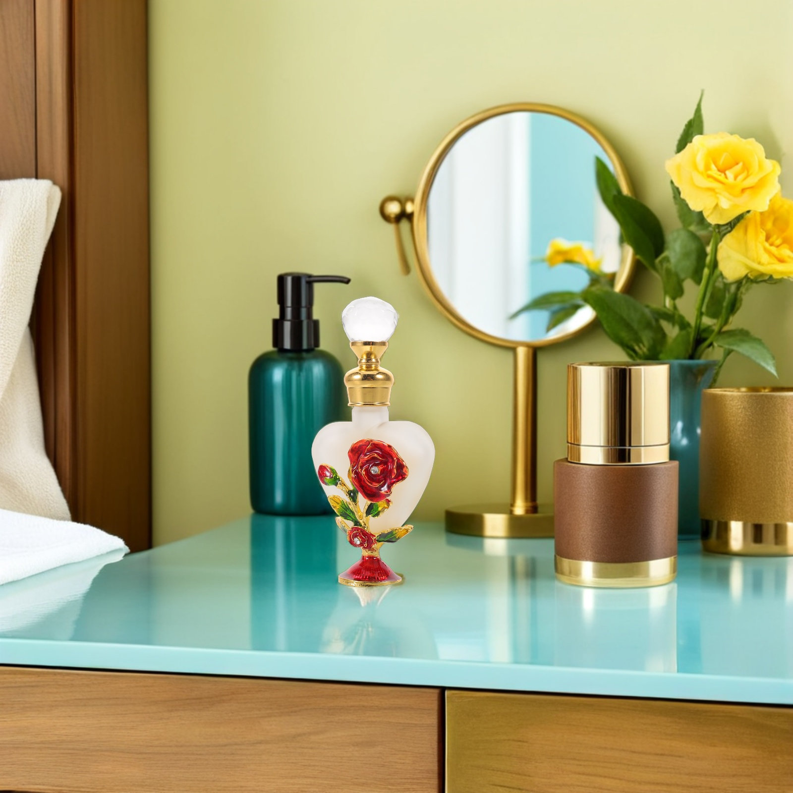 1 stuk glazen parfumfles in de - Home Fragrance Usa recensie en prijs