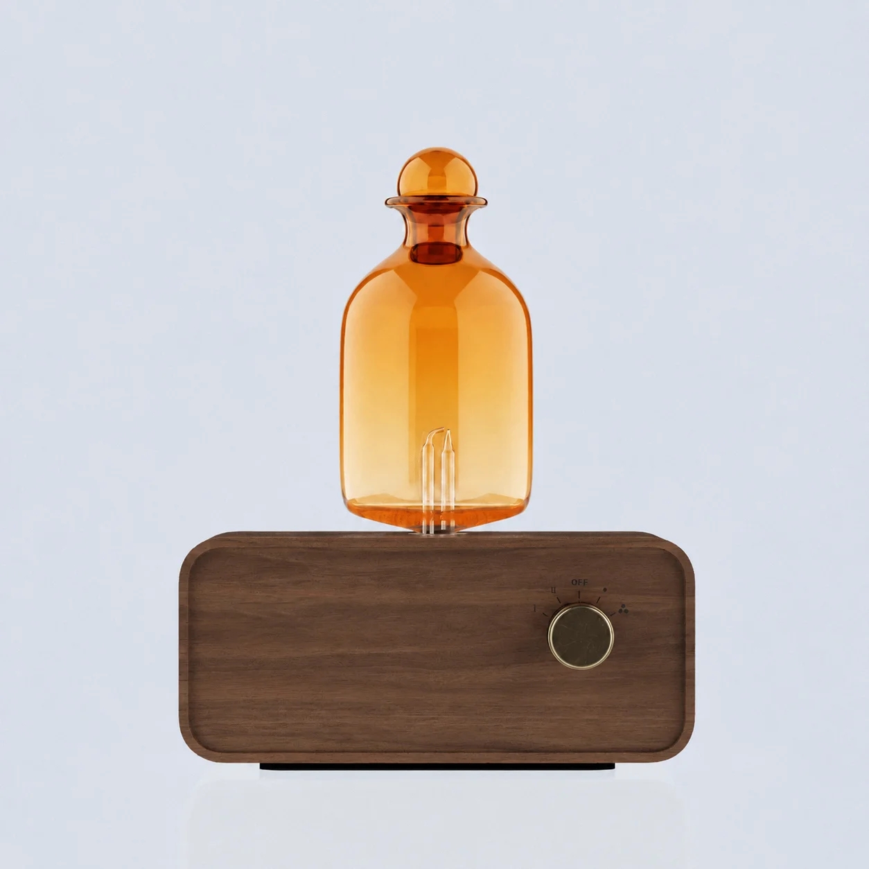 Amberkleurige glazen nevelvers - Home Fragrance Oud recensie en prijs
