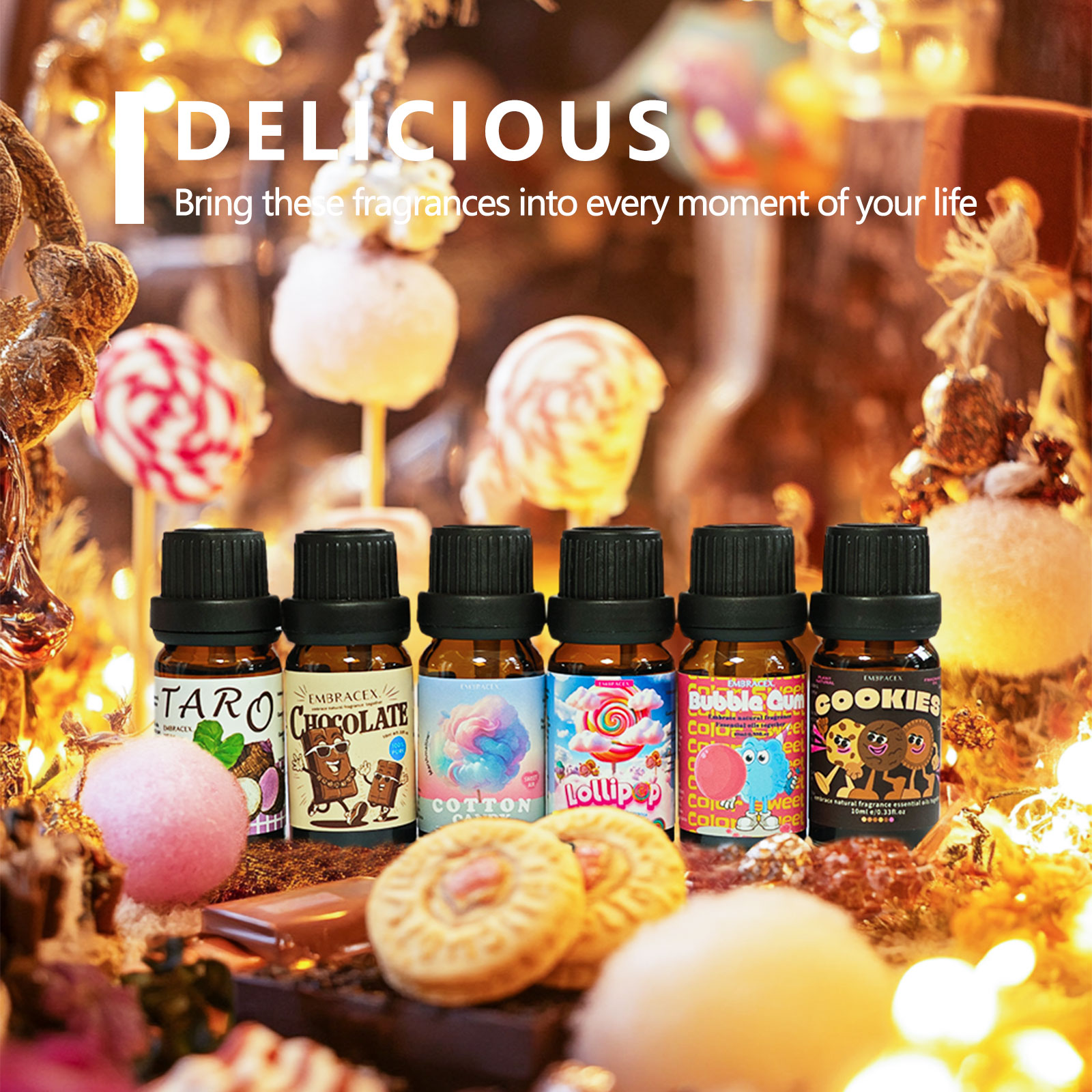 6PC/1Set Heerlijke Geuroliën C - Home Fragrance Usa recensie en prijs