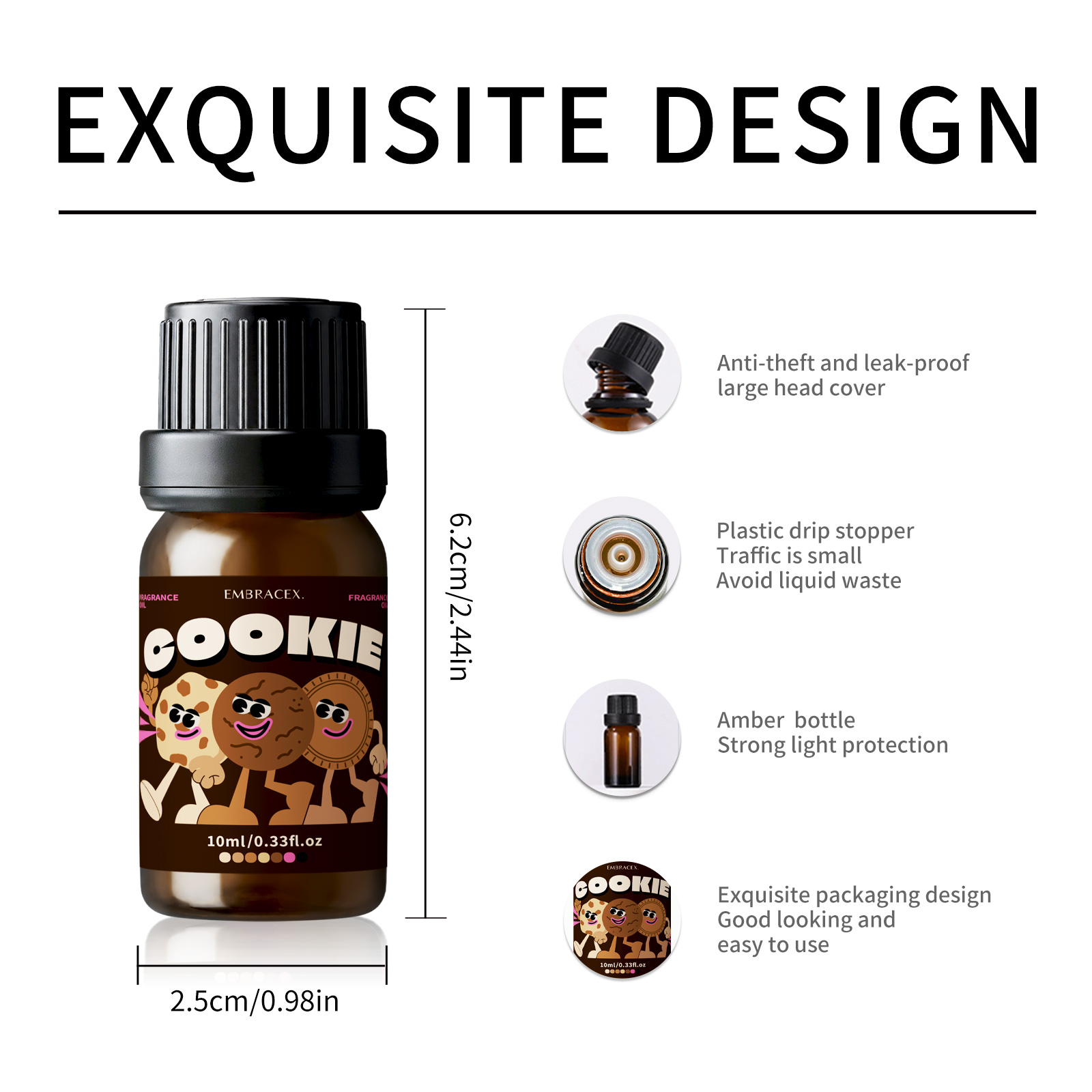 10ml Koekjesgeur Oliën voor Ri - Home Fragrance Gift recensie en prijs